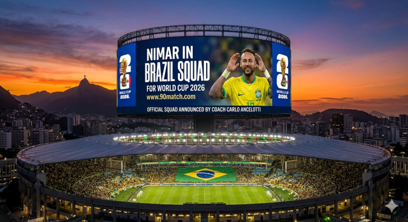 نيمار يقود أحلام السامبا: أنشيلوتي يعلن تشكيلة البرازيل لكأس العالم 2026