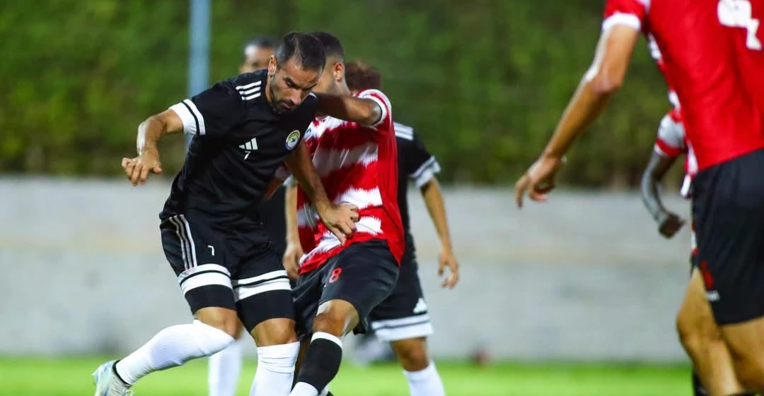 الزوراء يتعرض لهزيمة ودية أمام بلدية المحلة في معسكره بمصر