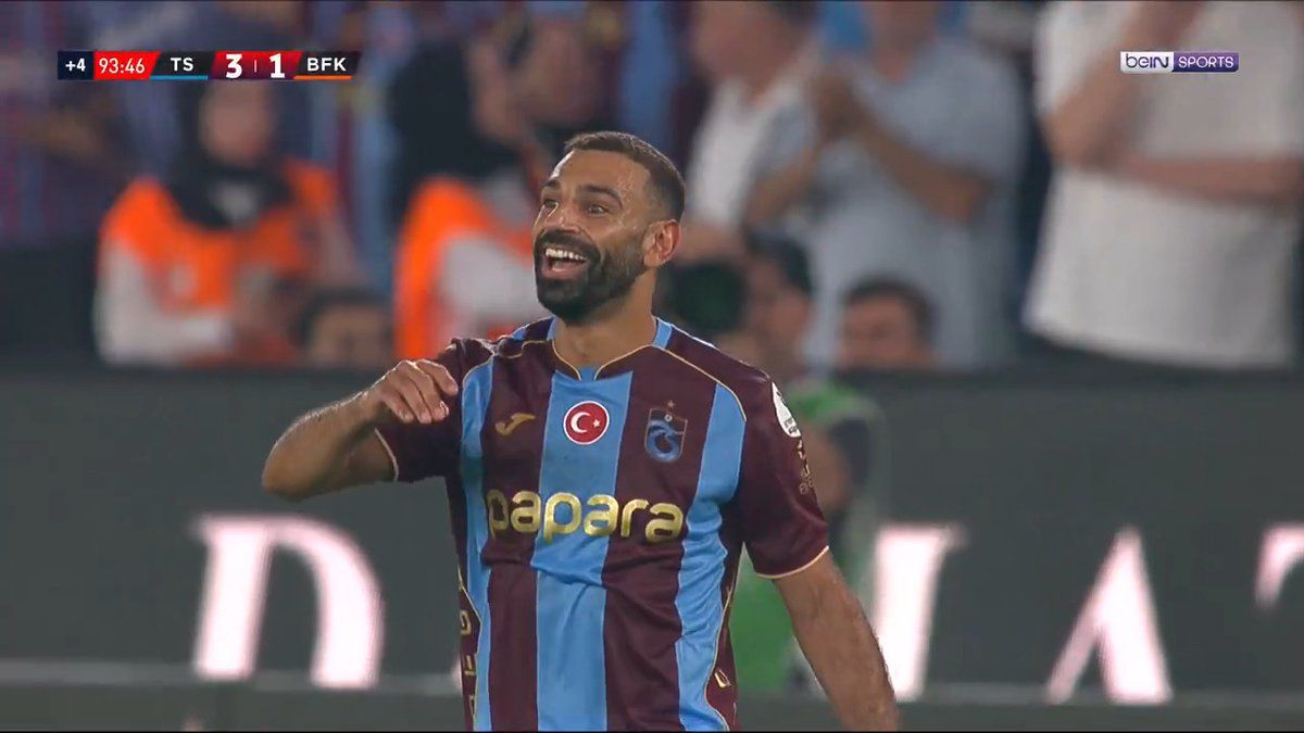 محمد صلاح يتألق ويسجل ثنائية مع طرابزون سبور ضد باشاك شهير